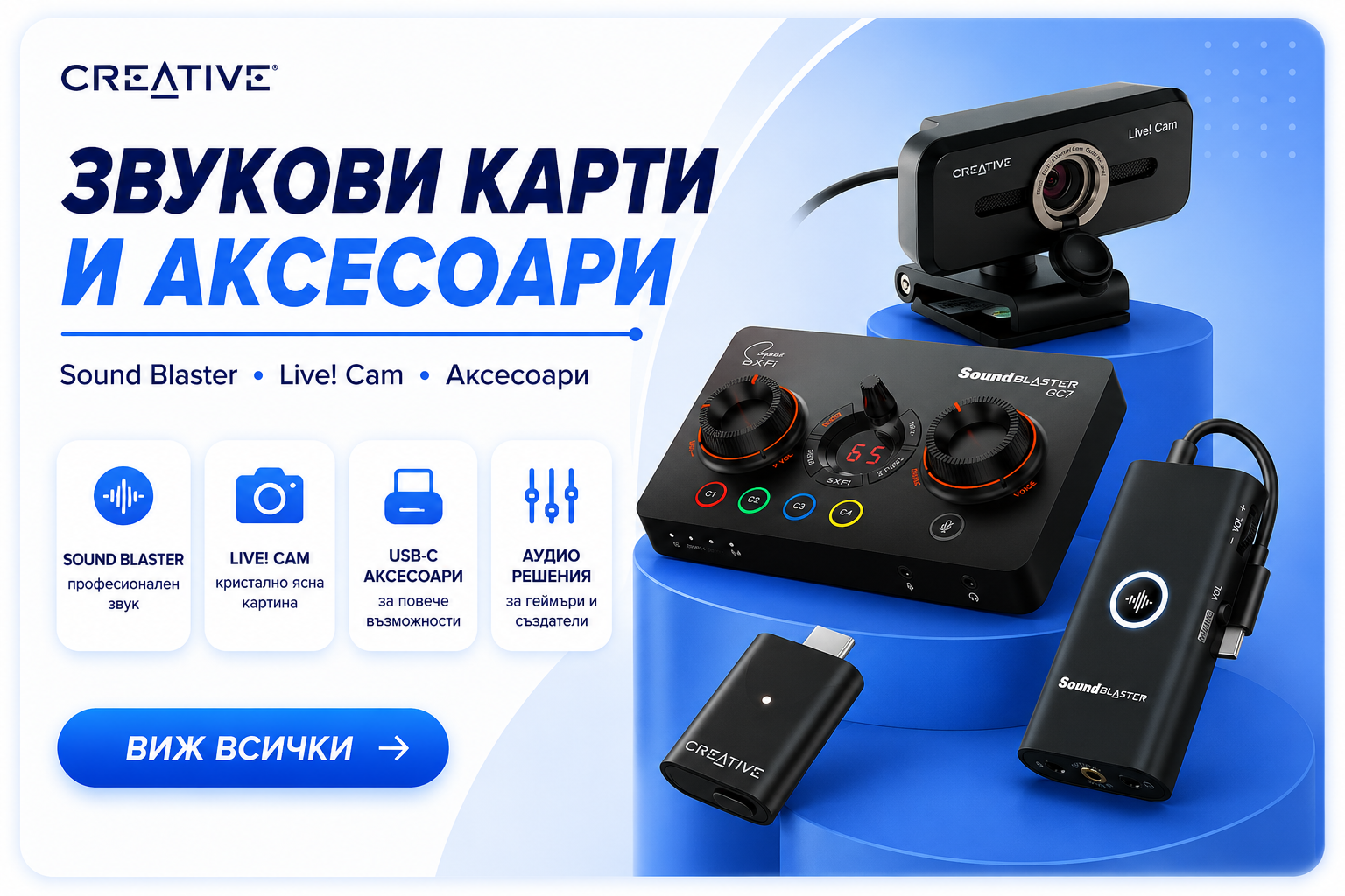 Звукови карти и аксесоари